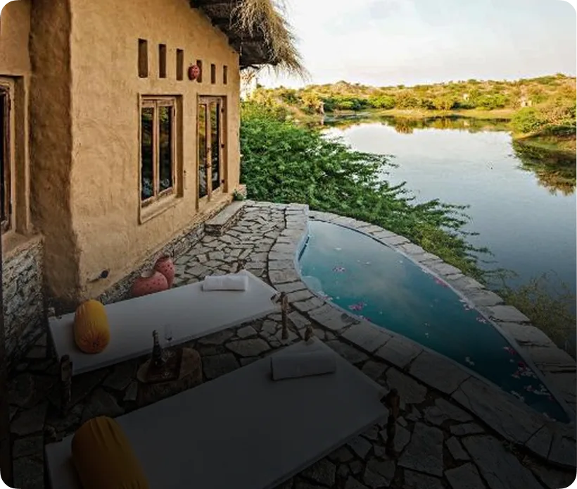 Slow luxury countryside stay between Rajasthan cities